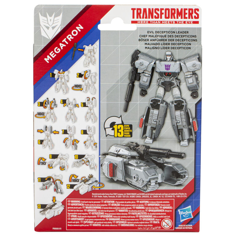 Transformers Generations Authentics Alpha, figurine Megatron