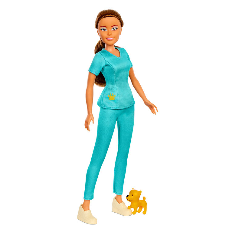 Poupée-mannequin MGA's Dream Ella I AM - vétérinaire | poupée-mannequin de 11,5 po (29 cm) avec animal