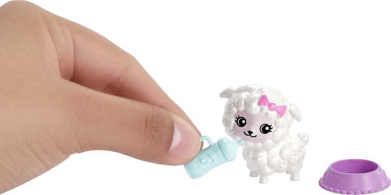Barbie-Skipper and Lambs-Box, stroller