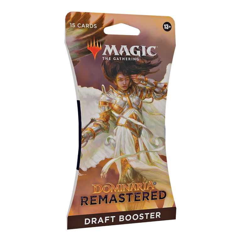 Magic the Gathering Dominaria Remastered Draft Booster Sleeve - English Edition