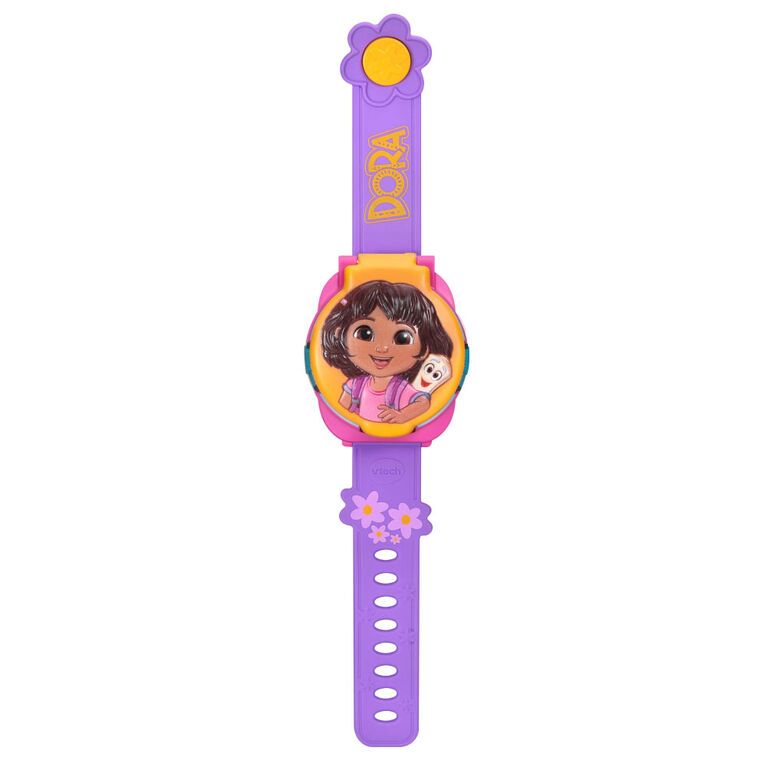 VTech Dora Time for Learning Adventure Watch - French Edition VTech Dora Time for Learning Adventure Watch - French Edition