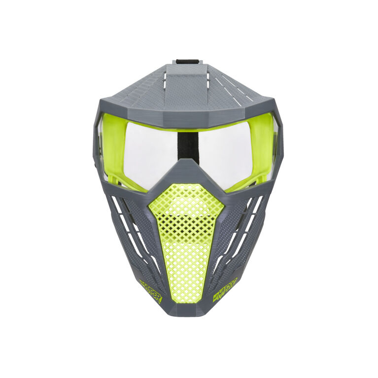 Nerf Hyper, masque ventilé avec sangle ajustable, équipe verte