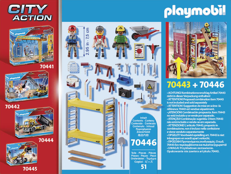 Playmobil - Scaffolding with Workers