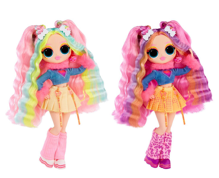 LOL Surprise OMG Sunshine Makeover Bubblegum DJ Fashion Doll with Color Changing Features