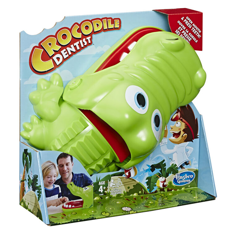 Hasbro Gaming - Jeu Crocodile Dentist - Notre exclusivité