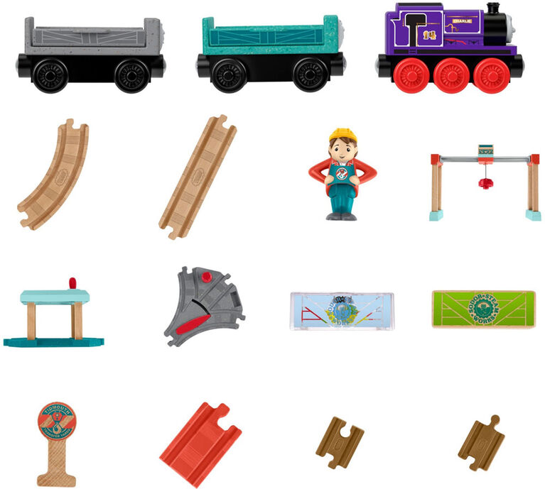 Fisher Price Thomas Friends Wood Lift Load Cargo Set Toys R