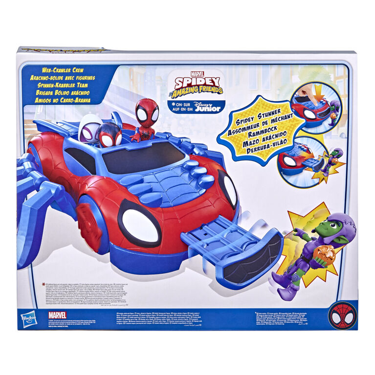Figurine Spidey avec Arachno-bolide - MARVEL - pour enfants à partir de 3  ans