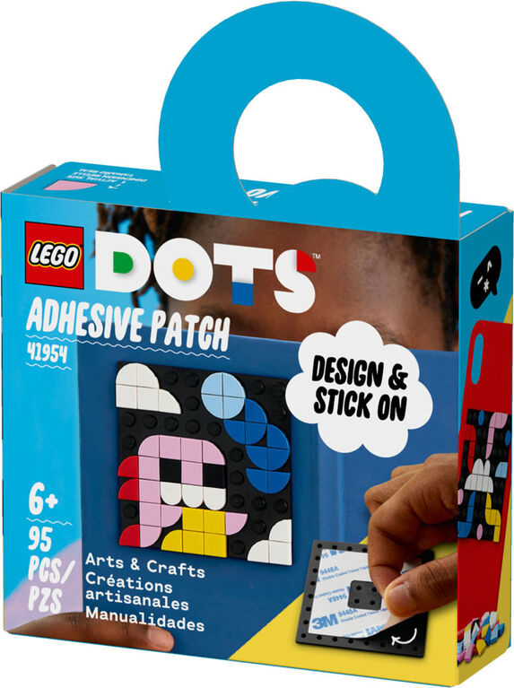 LEGO DOTS Adhesive Patch 41954 DIY Craft Decoration Kit (95 Pieces)