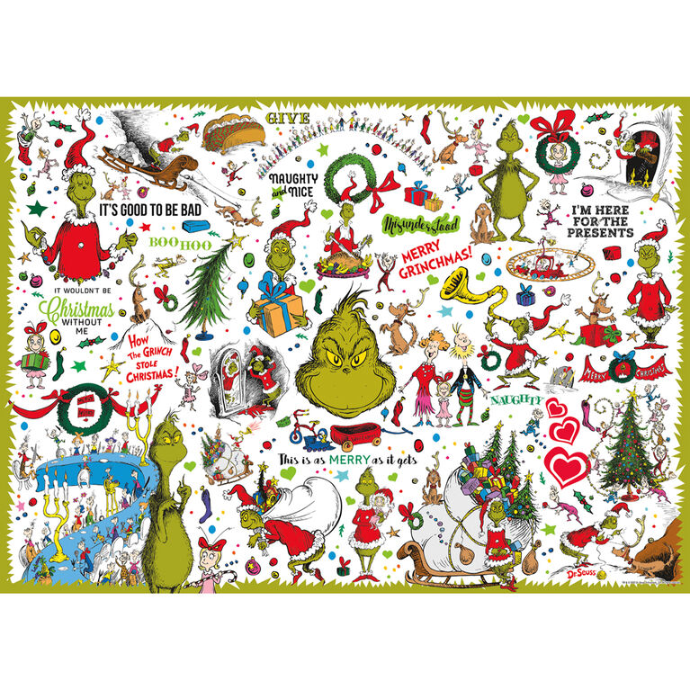The Grinch Christmas 1000 Piece Jigsaw Puzzle