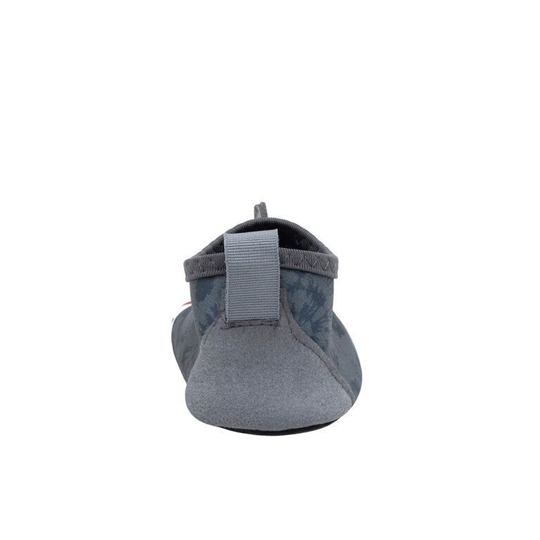 Robeez - Aqua Shoes - Shibori Shark - Grey - 7 (2Y)