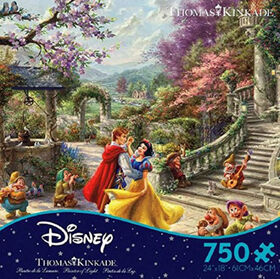 Ceaco: Thomas Kinkade - Disney Snow White Sunlight Jigsaw Puzzle 750 Pieces - English Edition