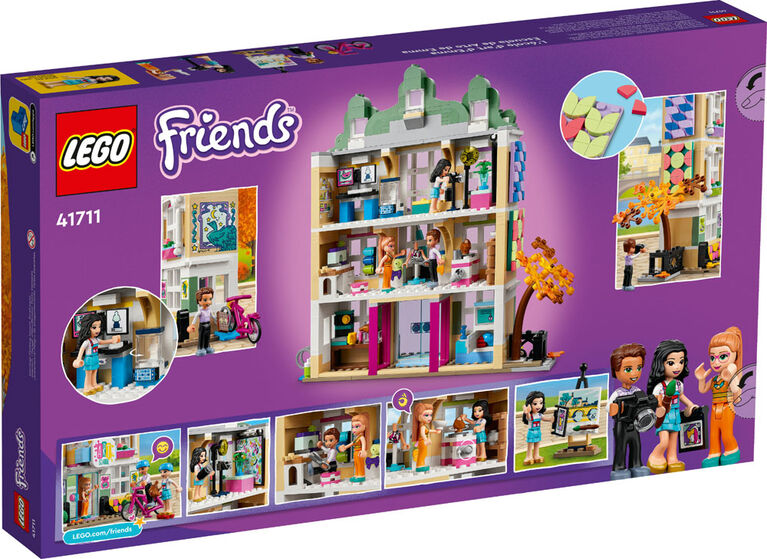 LEGO Friends Emma's Art School 41711 Building Kit (844 Pieces)