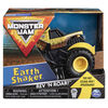 Monster Jam, Official Earth Shaker Rev 'N Roar Monster Truck, 1:43 Scale