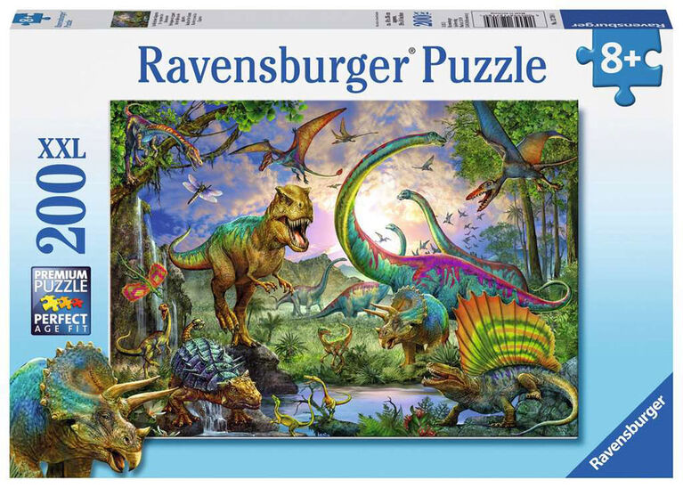 Ravensburger - Royaume dinosaures casse-têtes 200pc
