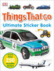 Ultimate Sticker Book: Things That Go - English Edition
