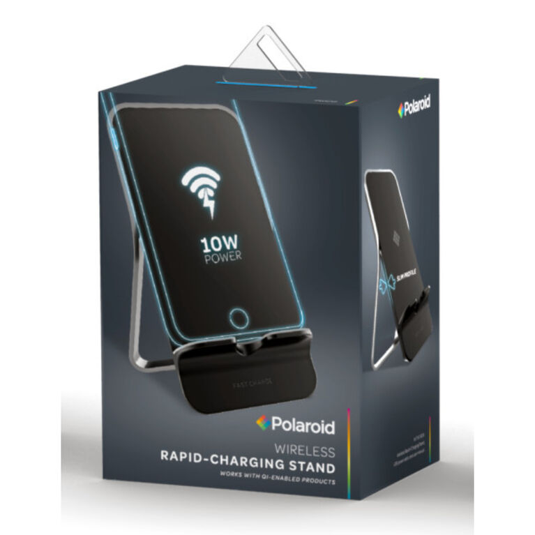 Polaroid QiRapid Wireless Charge Stand - English Edition