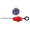 Beyblade Burst QuadDrive, Starter Pack avec toupie Roar Balkesh B7 type défense/endurance et lanceur