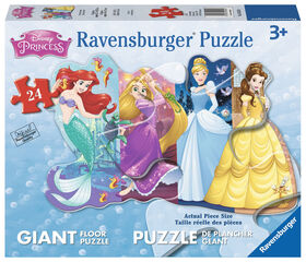 Ravensburger - Disney Pretty Princesses Floor Puzzle 24pc