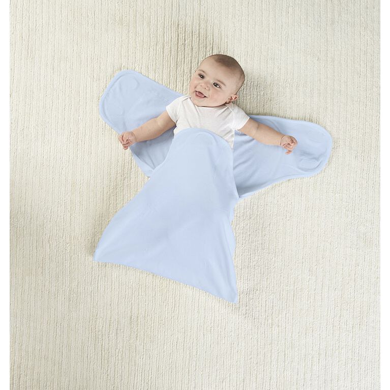 Simply Secure Swaddle de Gerber éléphant. Babies R Us Canada
