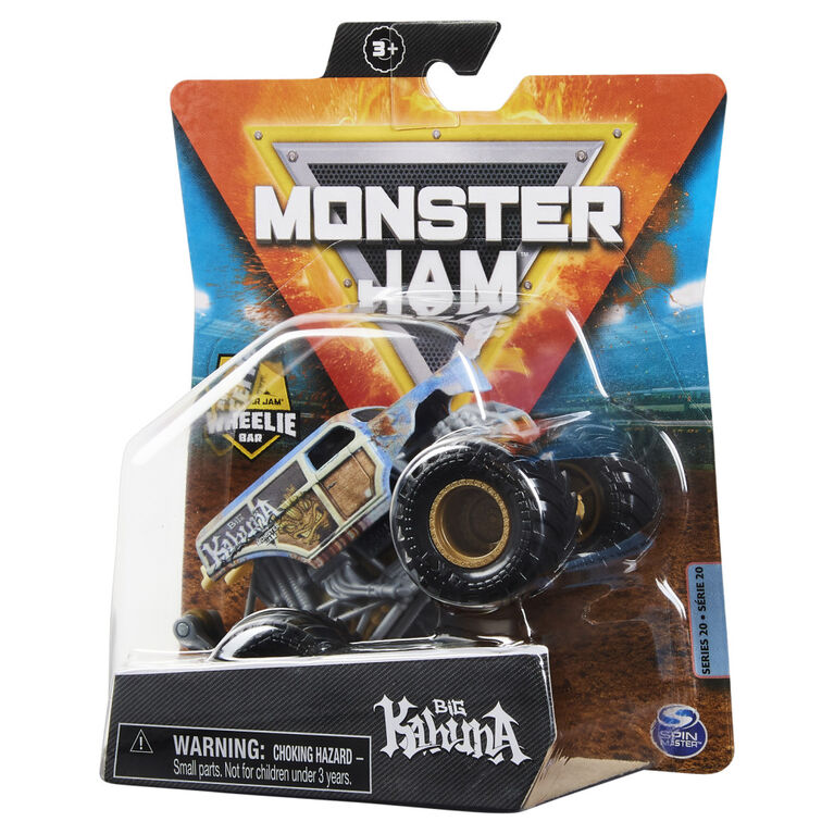 Monster Jam, Official Big Kahuna Monster Truck, Die-Cast Vehicle, Arena Favorites Series, 1:64 Scale