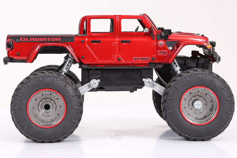 1:18 RC Heavy Metal Jeep Gladiator -Rouge