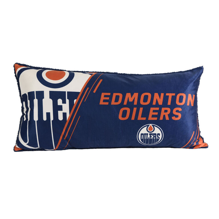 NHL Edmonton Oilers Body Pillow, 18"x36"