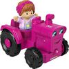 Fisher-Price Little People Barbie Toy Farm Tractor and Figure, Toddler and Preschool Toy