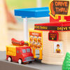 Driven, Pocket Dine and Drive Pit Stop (5pc), Gas Station Playset