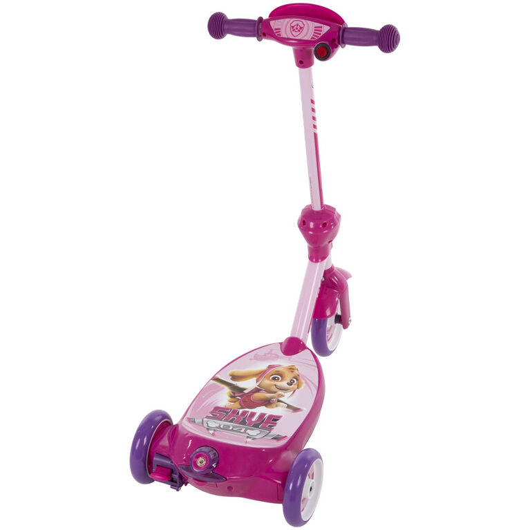 Trottinette électrique à bulles pour enfants de 6V La Pat' Patrouille Skye Ride-On alimenté par batterie, Rose