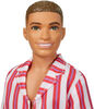 ​Ken 60th Anniversary Doll 1 in Throwback Beach Look with Swimsuit & Sandals