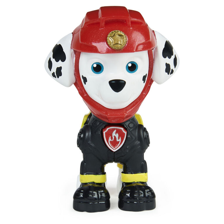 PAW Patrol, Moto Pups Marshall Collectible Figure with Wearable Deputy Badge