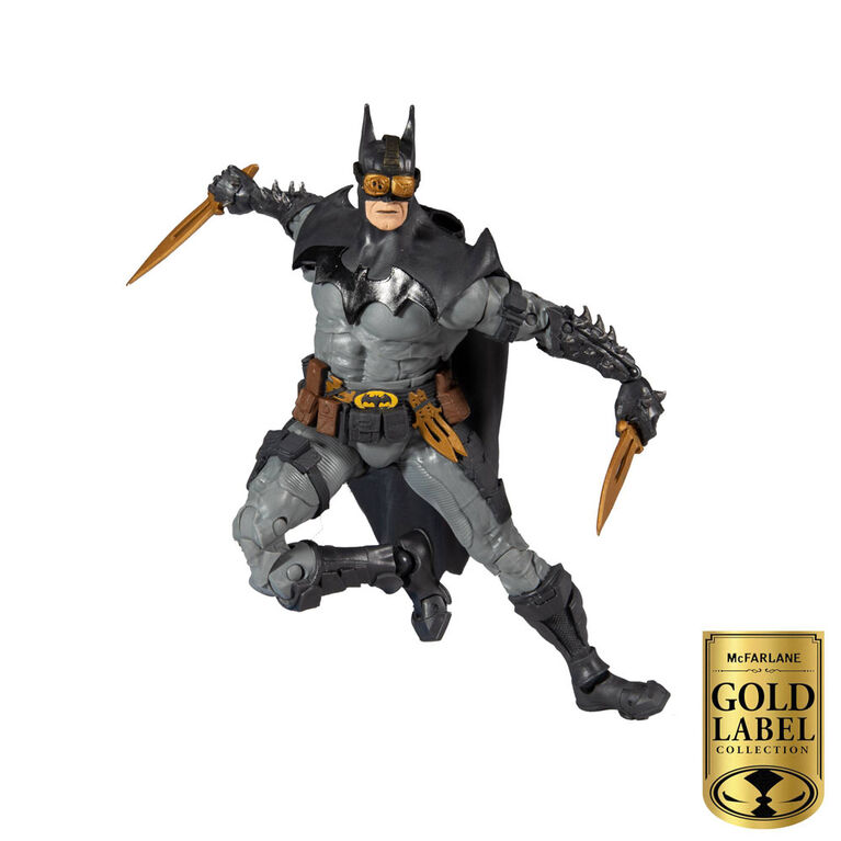 Série de collectionneurs d'étiquettes d'or McFarlane: figurine de Batman - Notre exclusivité