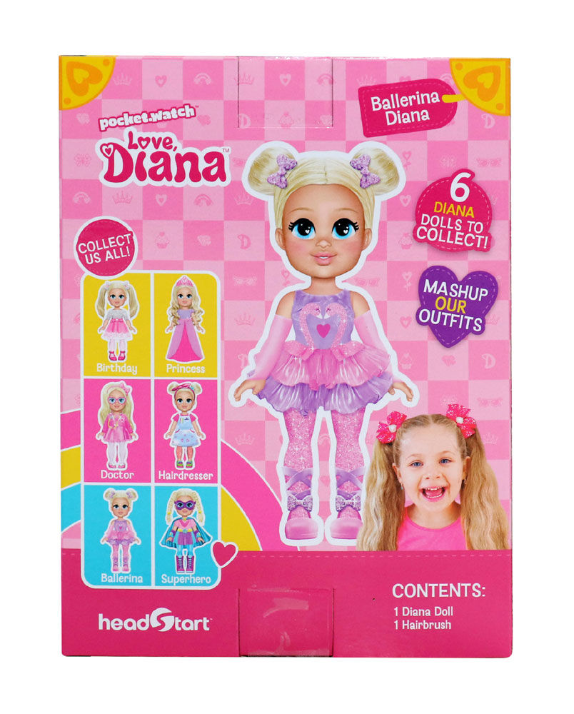 Love Diana 6 Ballerina Diana Doll English Edition