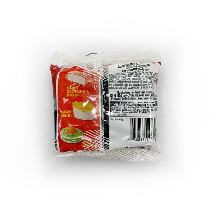 Raindrops Gummy Sushi Mini