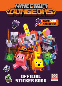 Minecraft Official Dungeons Sticker Book (Minecraft) - English Edition