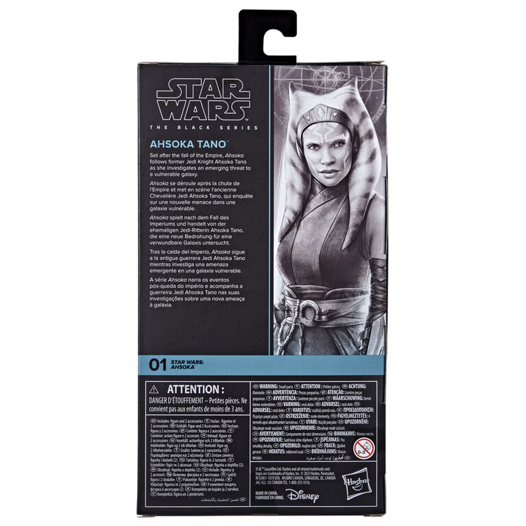 Star Wars The Black Series Ahsoka Tano, Star Wars: Ahsoka 6-Inch Action Figures