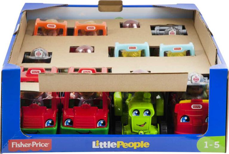 Fisher-Price Little People Toddler Toys Collection de véhicules et de chiffres