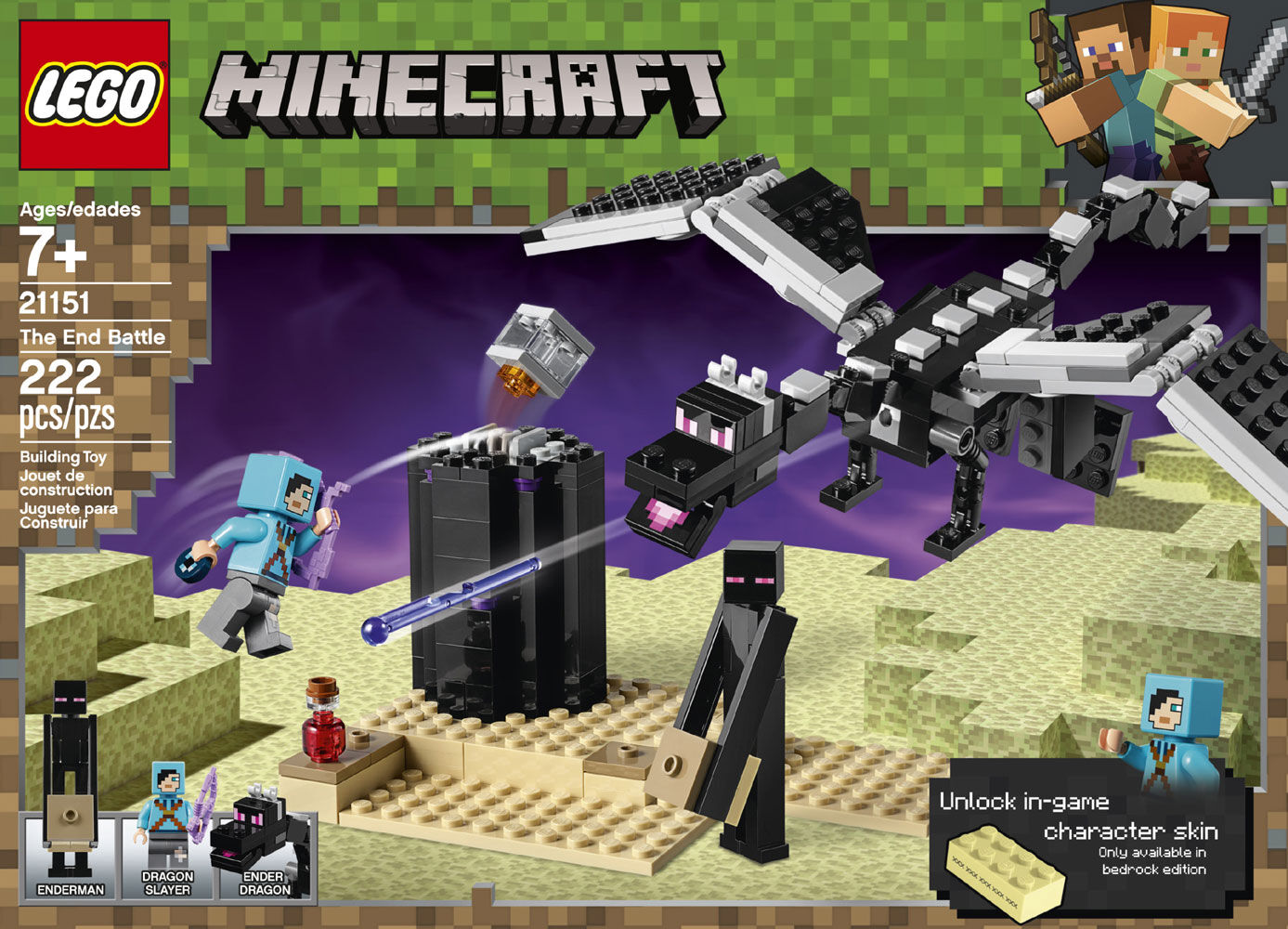 Minecraft the discount end battle lego