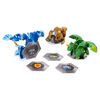 Bakugan, Starter Pack 3 personnages, Serpenteze, Créatures transformables à collectionner.