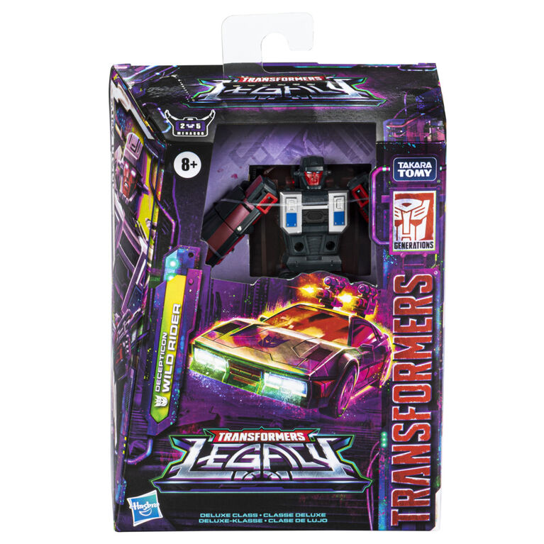 Transformers Toys Generations Legacy Deluxe Decepticon Wild Rider Action Figure