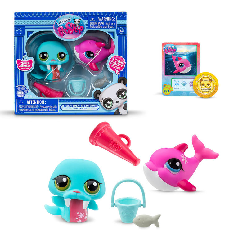 Littlest Pet Shop Pet Pairs 2-Pack Fin-tastic Stunts