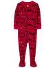 Carter's One Piece 100% Snug Fit Cotton Footless Pajamas Red 5T