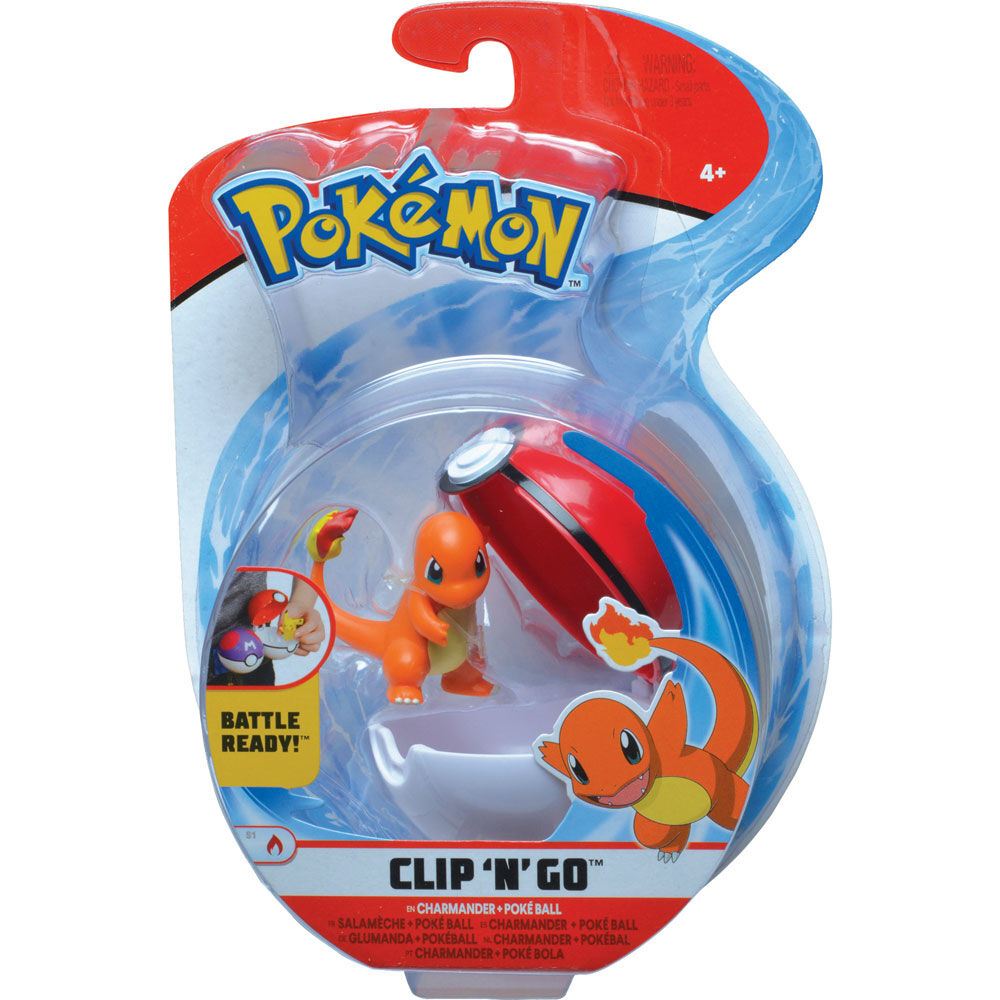Pok mon Clip N Go Charmander 1 Poke Ball English Edition