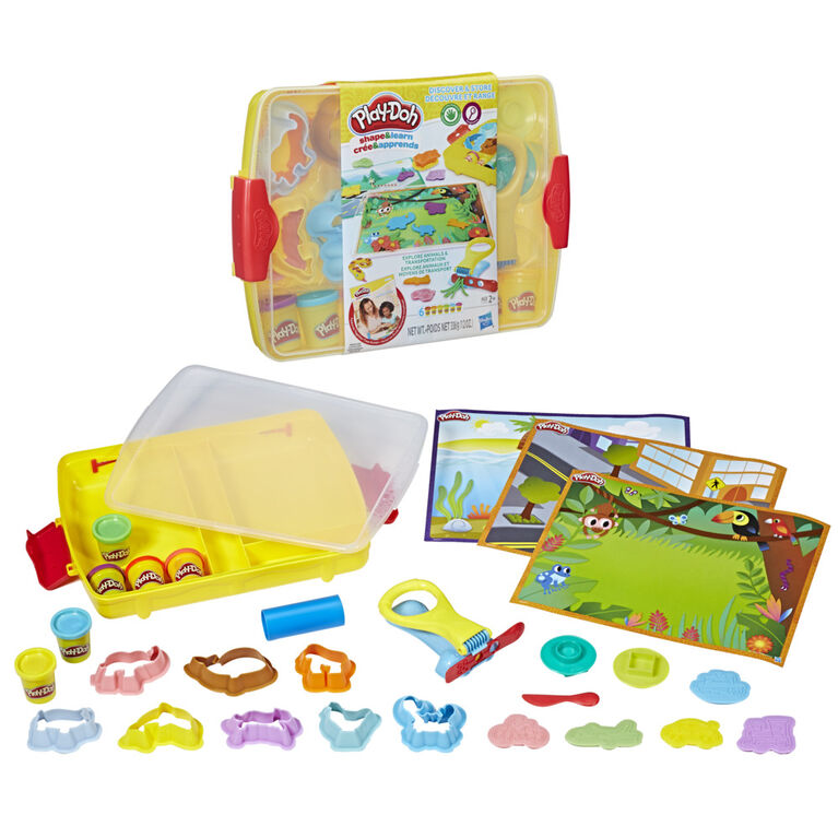 Play-Doh Crée et Apprends - Découvre et range