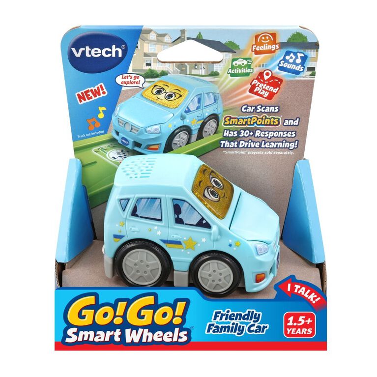 VTech Go! Go! Smart Wheels Friendly Family Car - English Edition