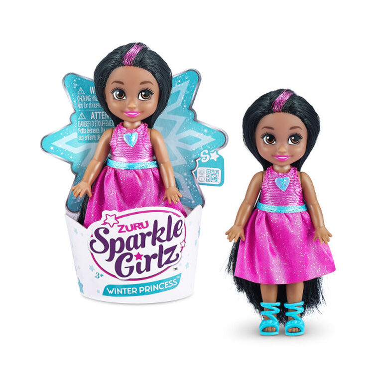 Zuru Sparkle Girlz Dark Skin Princess/Unicorn Cupcake Doll (Style May Vary) - R Exclusive