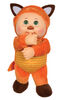 Poupée Bout d'chou Cuties à costume d'animal - Beau le renard, 22 cm