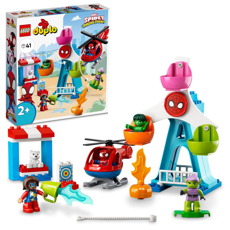 LEGO DUPLO Marvel Spider-Man and Friends: Funfair Adventure 10963 (41 Pieces)
