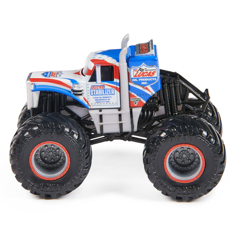 Monster Jam, Official Lucas Stabilizer Vs. Jester Die-Cast Monster Trucks, 1:64 Scale