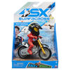 Supercross, Race and Wheelie Bike, Moto collector authentique de Ricky Carmichael, jouets pour enfants à l'échelle 1:18